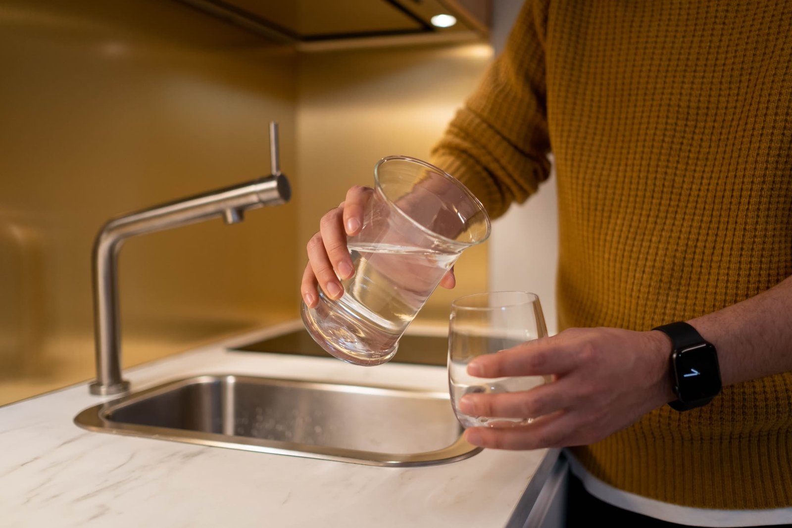Une eau claire et sûre, servie sereinement à la maison